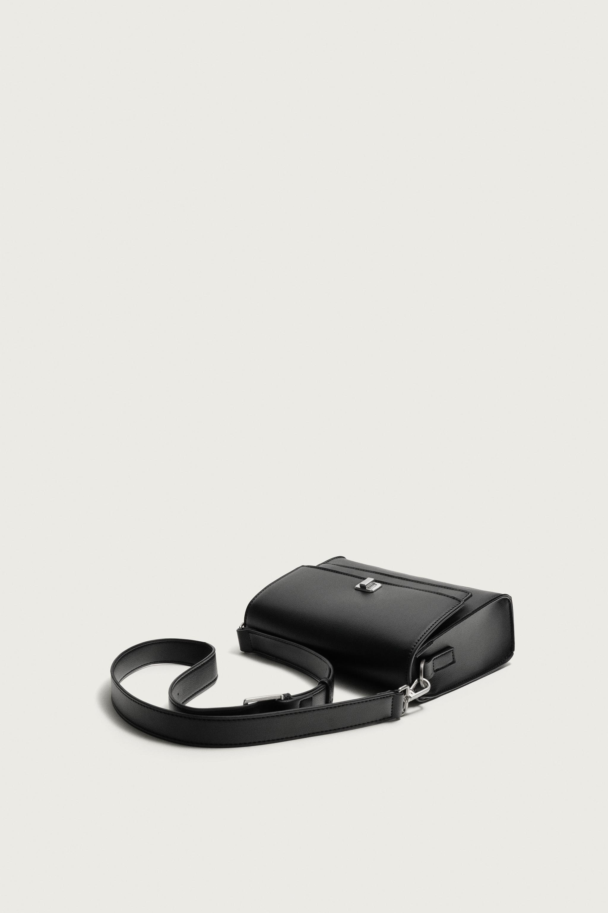 DOUBLE FLAP CROSSBODY BAG